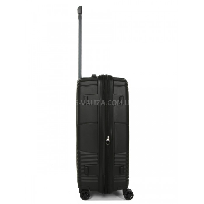 Набор чемоданов Франция (L M S-3шт) полипропилен чёрный/Airtex 639, фото 6