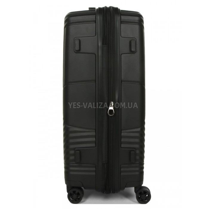 Набор чемоданов Франция (L M S-3шт) полипропилен чёрный/Airtex 639, фото 7