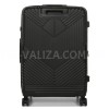 Набор чемоданов Франция (L M S-3шт) полипропилен чёрный/Airtex 639, фото 17