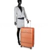 Чемодан большой L оранж 76х49х28(+5)см/110л/4.3кг/Worldline 629, фото 28