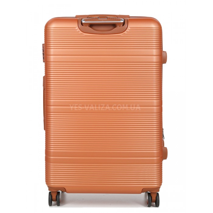 Валіза велика L помаранч 76х49х28(+5)см/110л/4.3кг/Worldline 629, фото 5