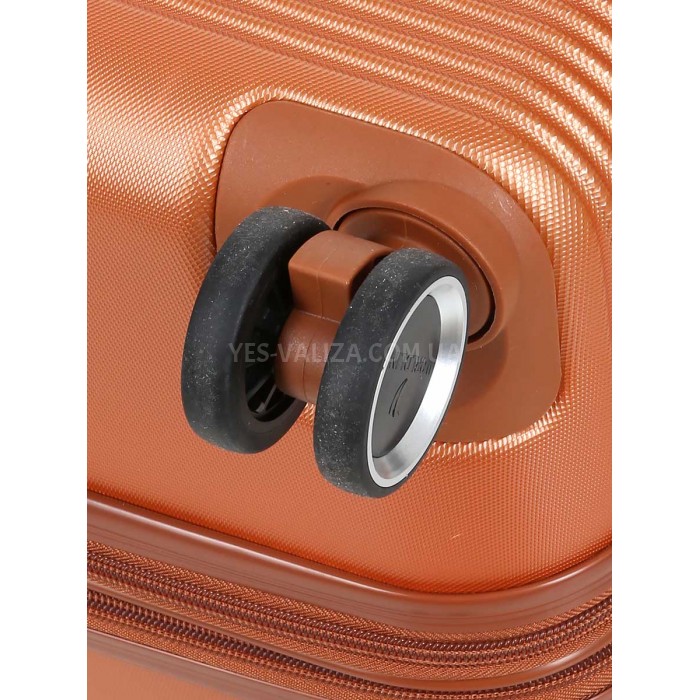 Валіза велика L помаранч 76х49х28(+5)см/110л/4.3кг/Worldline 629, фото 14