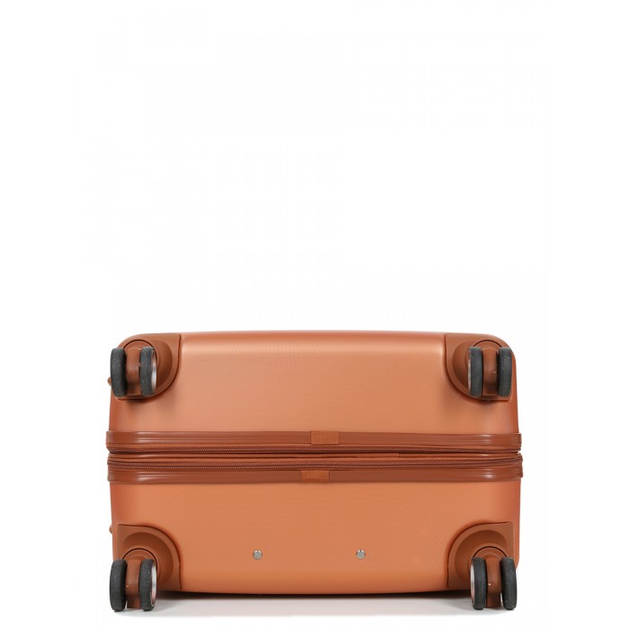 Чемодан большой L оранж 76х49х28(+5)см/110л/4.3кг/Worldline 629, фото 10