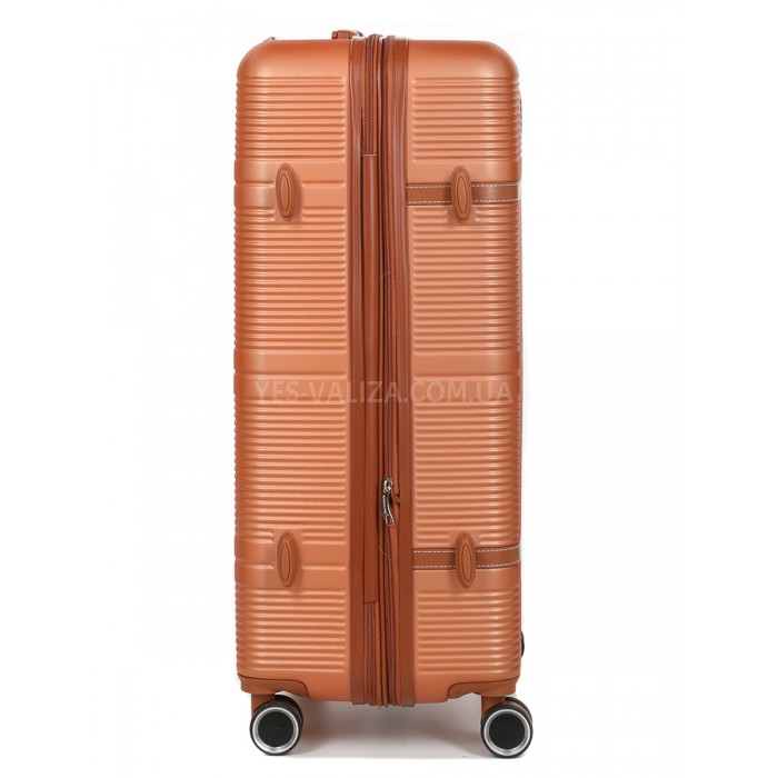 Валіза велика L помаранч 76х49х28(+5)см/110л/4.3кг/Worldline 629, фото 6