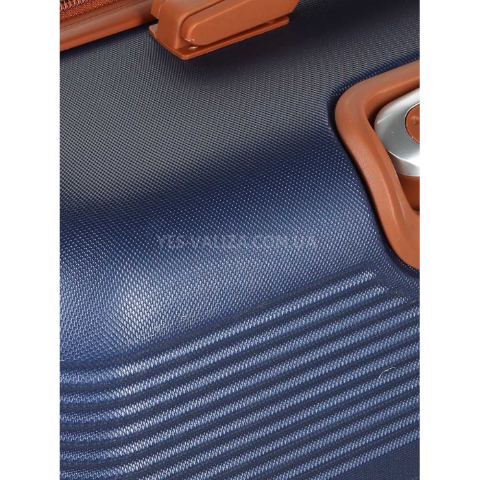 Чемодан большой L синий 76х49х28(+5)см/110л/4.3кг/Worldline 629, фото 11