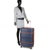 Чемодан большой L синий 76х49х28(+5)см/110л/4.3кг/Worldline 629, фото 32