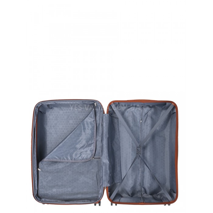 Валіза велика L синя 76х49х28(+5)см/110л/4.3кг/Worldline 629, фото 15