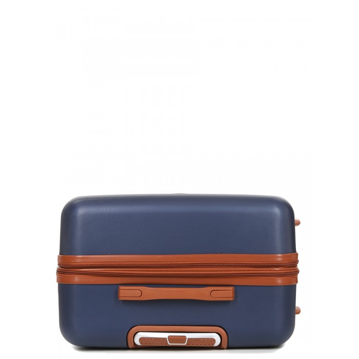 Валіза велика L синя 76х49х28(+5)см/110л/4.3кг/Worldline 629, фото 9