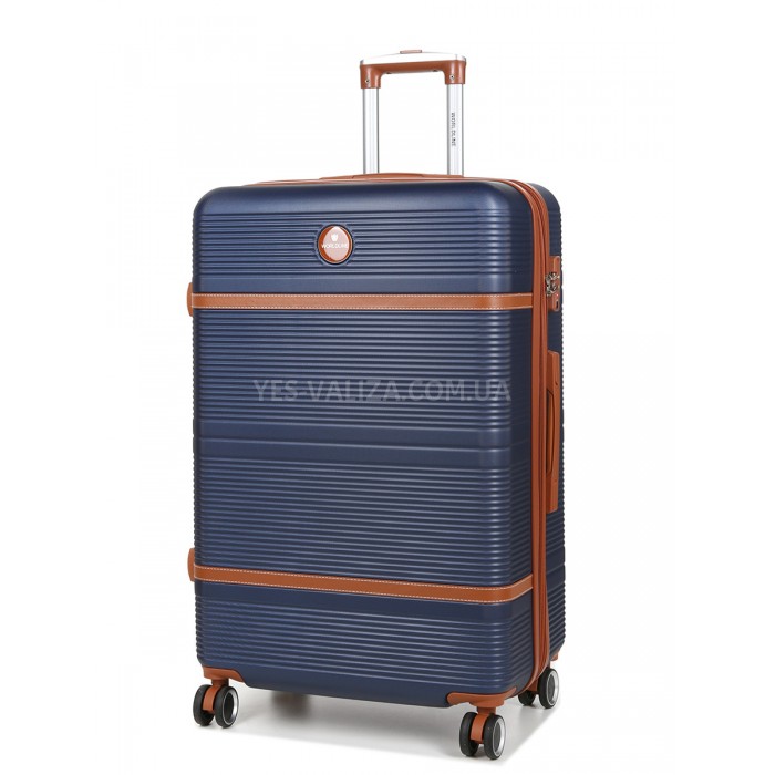 Валіза велика L синя 76х49х28(+5)см/110л/4.3кг/Worldline 629, фото 1