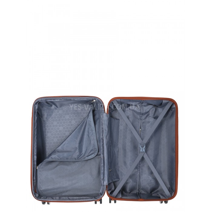 Чемодан средний M оранж 66х42х25(+5)см/74л/3.6кг/Worldline 629, фото 12