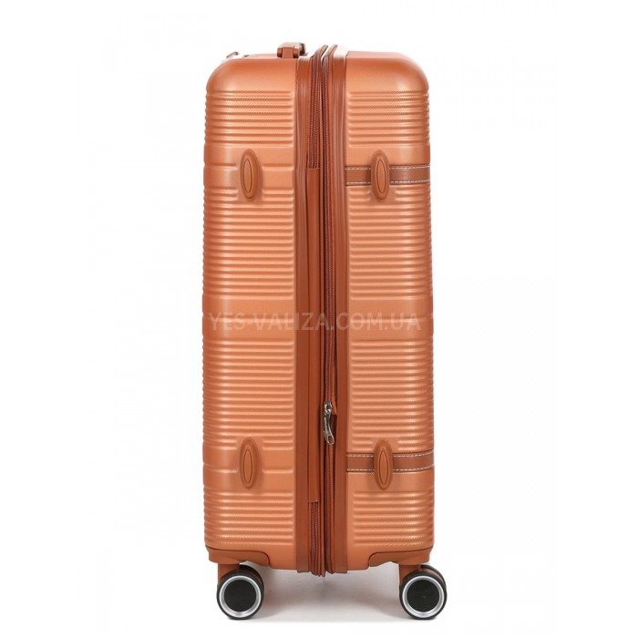 Валіза середня M помаранч 66х42х25(+5)см/74л/3.6кг/Worldline 629, фото 5