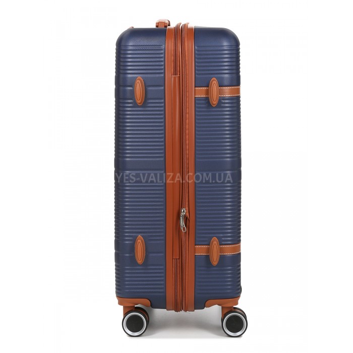 Чемодан средний M синий 66х42х25(+5)см/74л/3.6кг/Worldline 629, фото 7