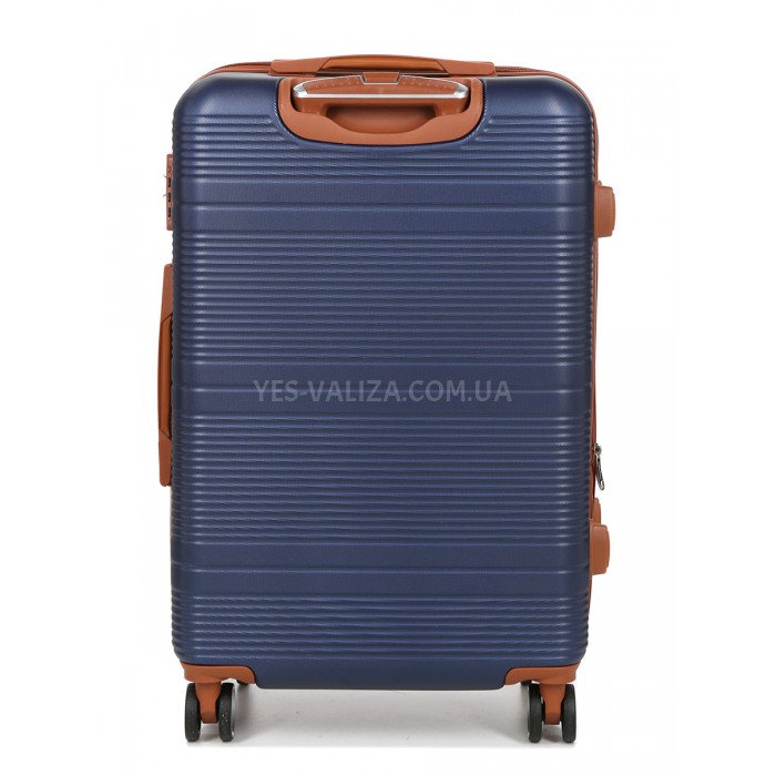 Валіза середня M синя 66х42х25(+5)см/74л/3.6кг/Worldline 629, фото 5