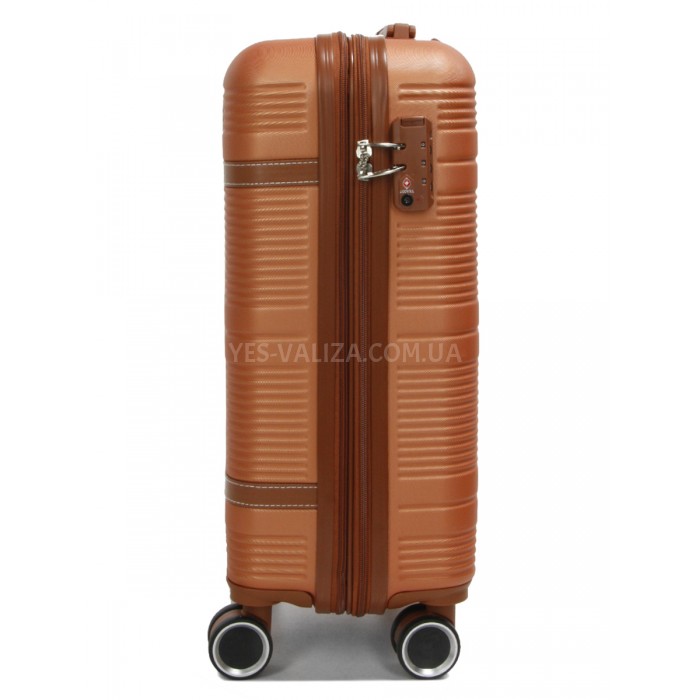 Валіза ручна поклажа S помаранч 55х35х20(+5)см/42л/2.8кг/Worldline 629, фото 8