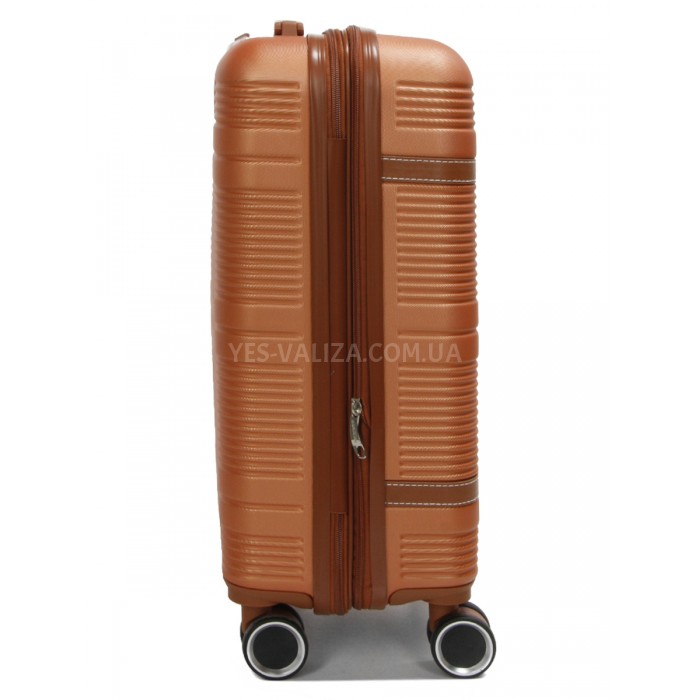 Чемодан ручная кладь S оранж 55х35х20(+5)см/42л/2.8кг/Worldline 629, фото 6
