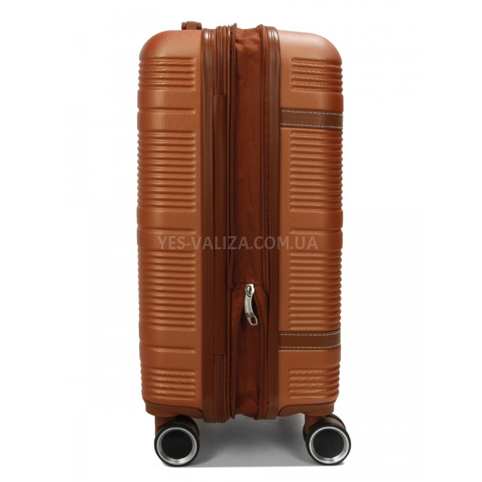 Чемодан ручная кладь S оранж 55х35х20(+5)см/42л/2.8кг/Worldline 629, фото 7