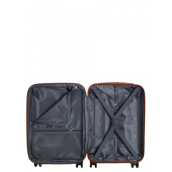 Чемодан ручная кладь S синий 55х35х20(+5)см/42л/2.8кг/Worldline 629, фото 11