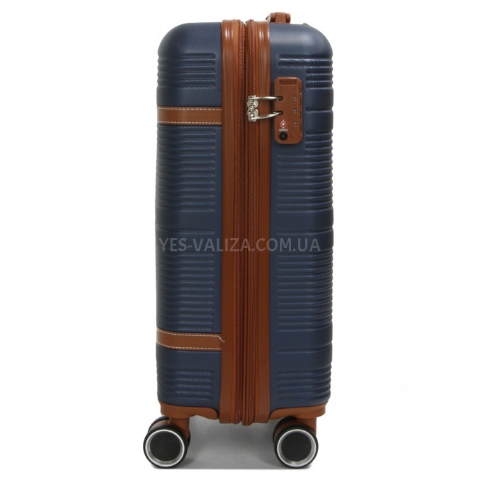 Валіза ручна поклажа S синя 55х35х20(+5)см/42л/2.8кг/Worldline 629, фото 7