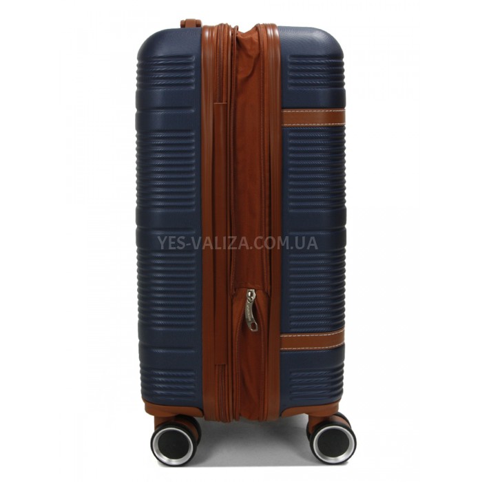 Валіза ручна поклажа S синя 55х35х20(+5)см/42л/2.8кг/Worldline 629, фото 10