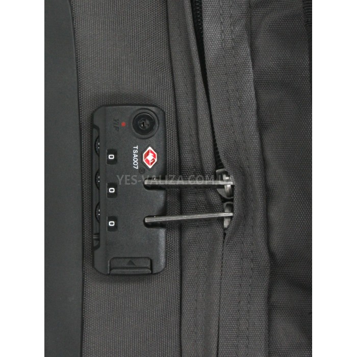 Сумка на колёсах малая S серая 55x34x25см/41л/2.5кг/Airtex 827-55, фото 14