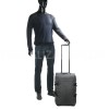 Сумка на колесах мала S сіра 55x34x25см/41л/2.5кг/Airtex 827-55, фото 15