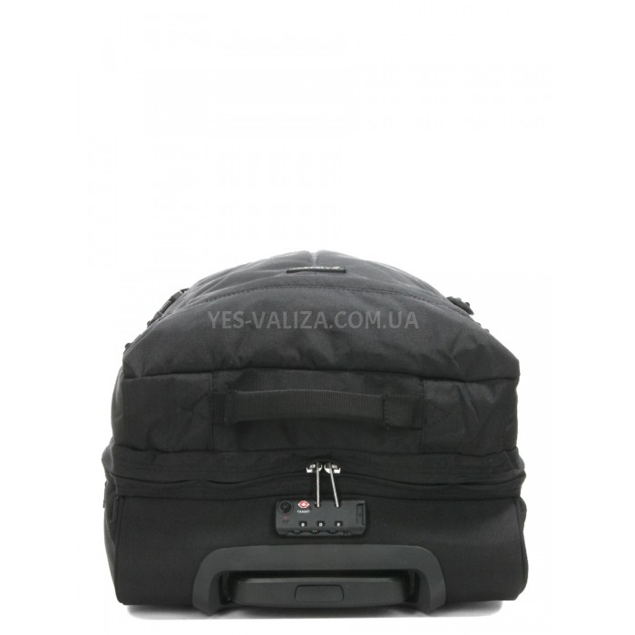 Сумка на колесах мала S чорна 55x34x25см/41л/2.5кг/Airtex 827-55, фото 10