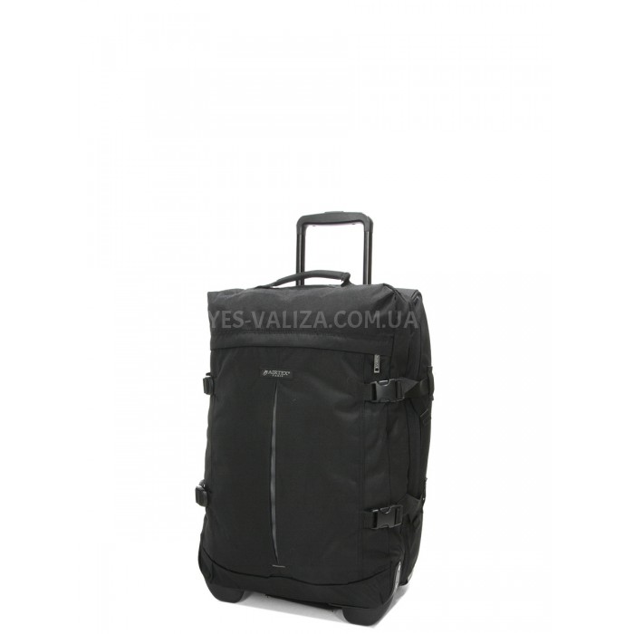 Сумка на колесах мала S чорна 55x34x25см/41л/2.5кг/Airtex 827-55, фото 1