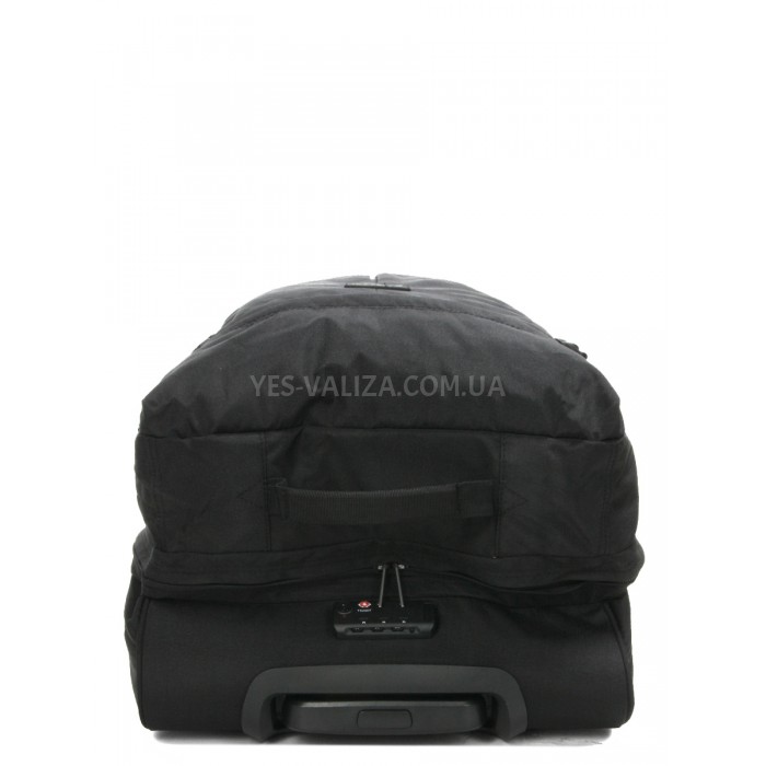 Сумка на колёсах средняя М чёрная 68x36x32см/72л/2.7кг/Airtex 827-68, фото 12