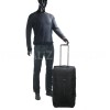 Сумка на колесах середня М чорна 68x36x32см/72л/2.7кг/Airtex 827-68, фото 19