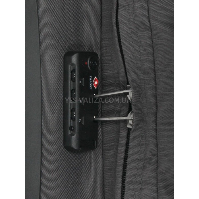 Сумка на колесах середня М сіра 68x36x32см/72л/2.7кг/Airtex 827-68, фото 18