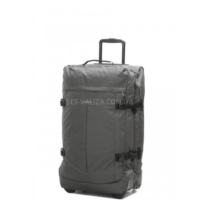 Сумка на колесах середня М сіра 68x36x32см/72л/2.7кг/Airtex 827-68, фото 3