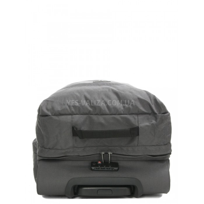 Сумка на колесах середня М сіра 68x36x32см/72л/2.7кг/Airtex 827-68, фото 17