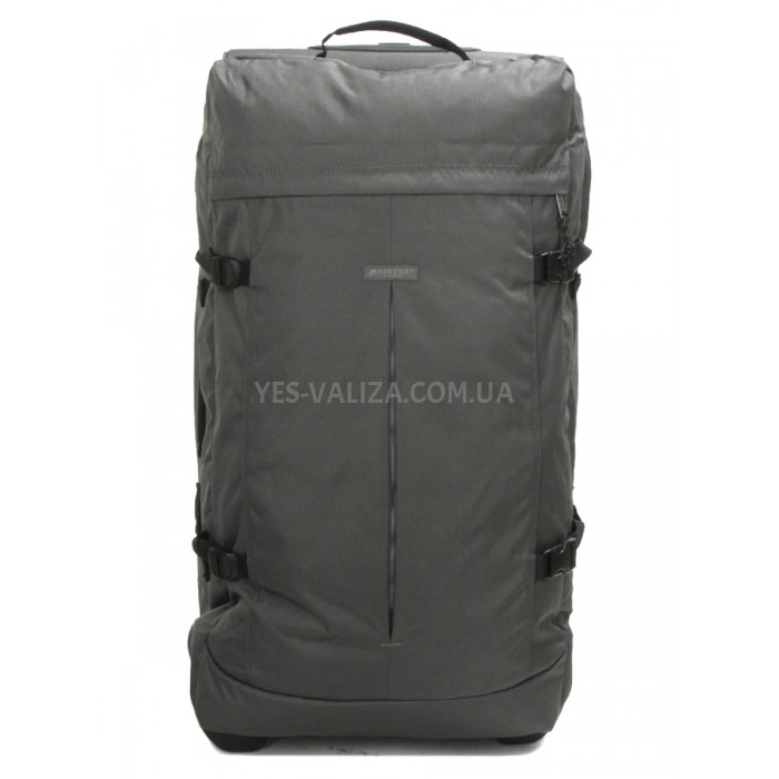 Сумка на колёсах средняя L серая 78х39х35см/98л/3.1кг/Airtex 827-78, фото 5