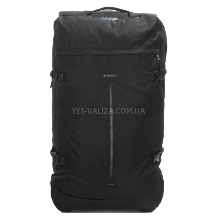 Сумка на колёсах средняя L чёрная 78х39х35см/98л/3.1кг/Airtex 827-78, фото 4