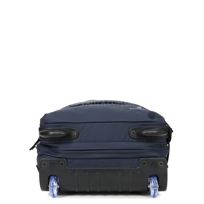 Сумка на колёсах малая S синяя 50x35x20см/35л/2.2кг/Worldline 853-50, фото 9