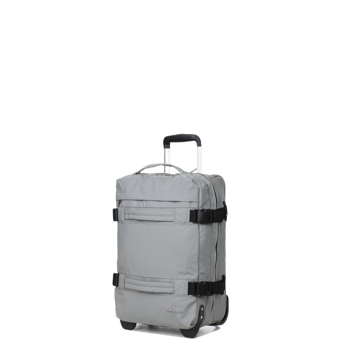 Сумка на колёсах малая S серая 50x35x20см/35л/2.2кг/Worldline 853-50, фото 1