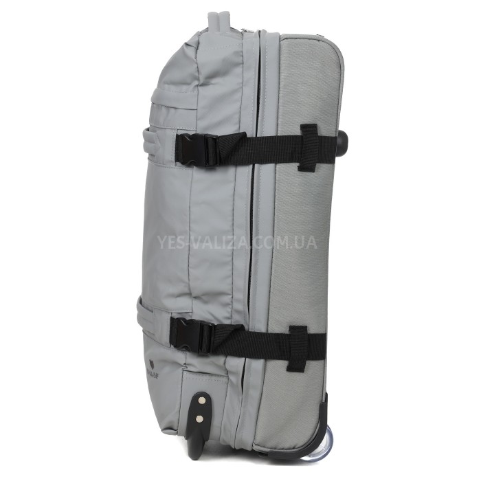 Сумка на колёсах средняя М серая 60x37x22см/49л/2.4кг/Worldline 853-60, фото 6