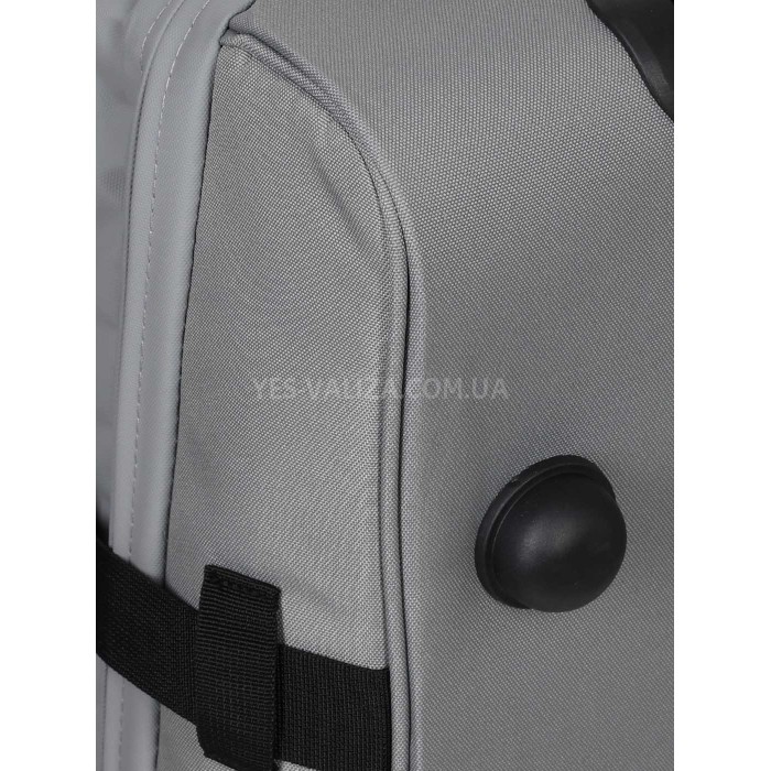 Сумка на колёсах средняя М серая 60x37x22см/49л/2.4кг/Worldline 853-60, фото 12