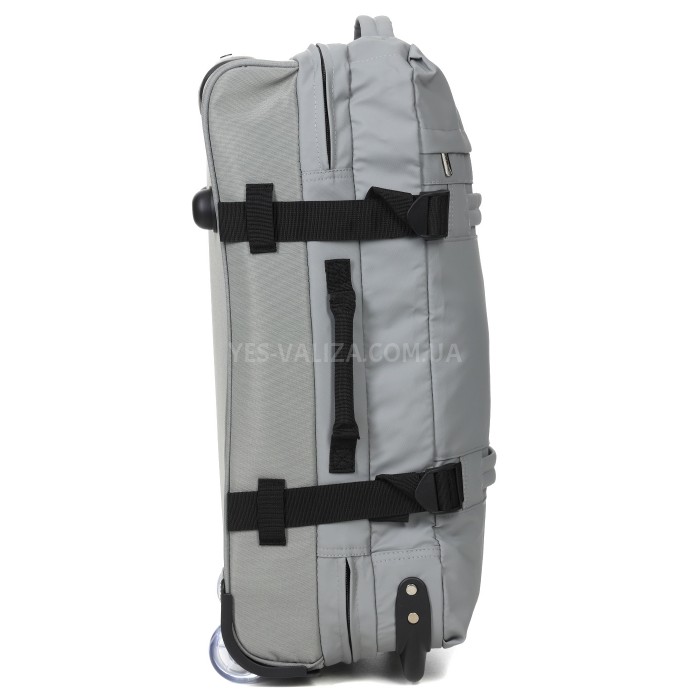 Сумка на колёсах средняя М серая 60x37x22см/49л/2.4кг/Worldline 853-60, фото 7