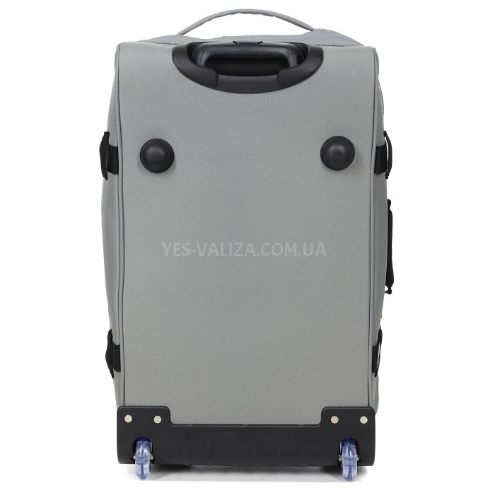 Сумка на колёсах средняя М серая 60x37x22см/49л/2.4кг/Worldline 853-60, фото 5