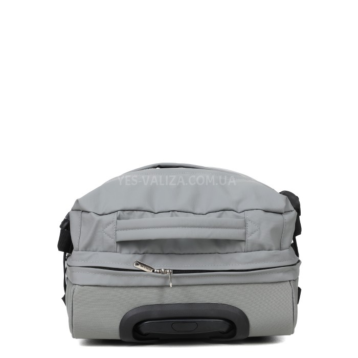 Сумка на колёсах средняя М серая 60x37x22см/49л/2.4кг/Worldline 853-60, фото 8