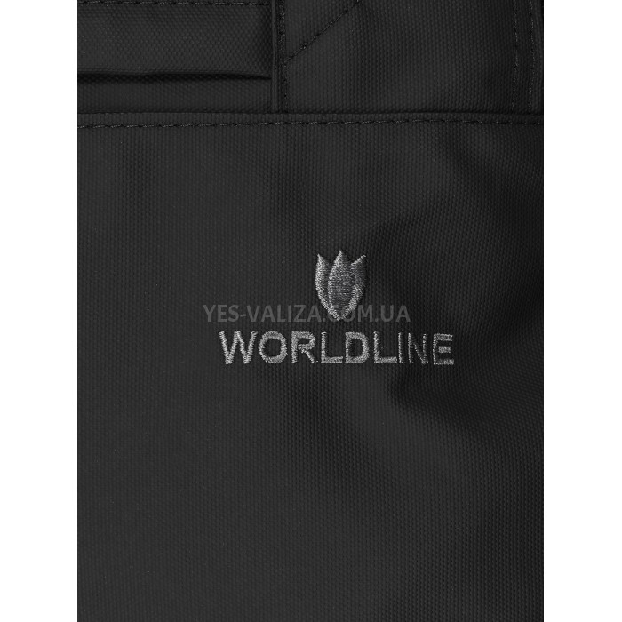 Сумка на колесах середня М чорна 60x37x22см/49л/2.4кг/Worldline 853-60, фото 10 Сумка на колесах середня М чорна 60x37x22см/49л/2.4кг/Worldline 853-60, фото 10