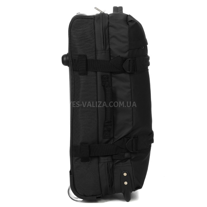 Сумка на колесах середня М чорна 60x37x22см/49л/2.4кг/Worldline 853-60, фото 6 Сумка на колесах середня М чорна 60x37x22см/49л/2.4кг/Worldline 853-60, фото 6