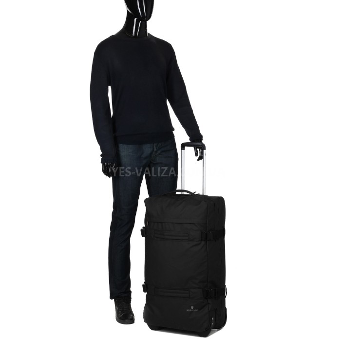 Сумка на колёсах большая L чёрная 70x40x24/67л/2.6кг/Worldline 853-70, фото 14