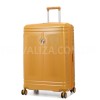 Набор чемоданов Франция (L M S-3шт) поликарбонат жёлтый/Airtex 649, фото 15