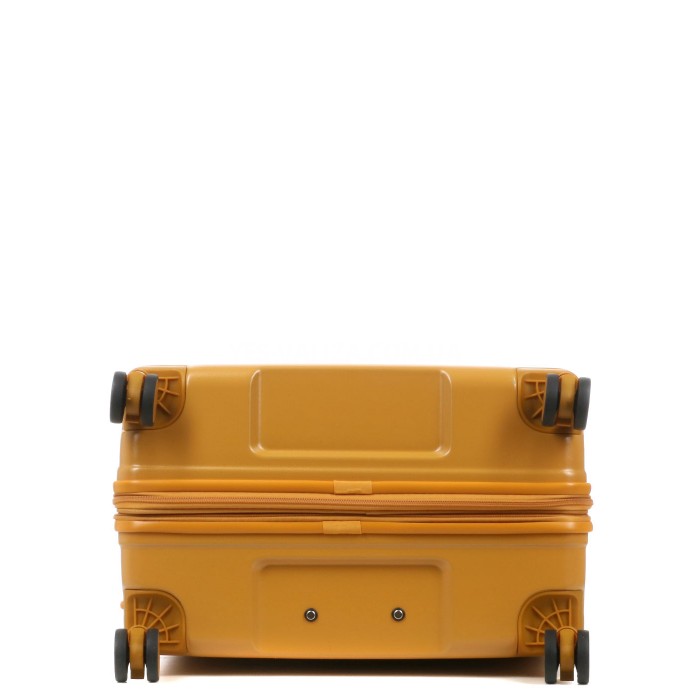 Набор чемоданов Франция (L M S-3шт) поликарбонат жёлтый/Airtex 649, фото 7
