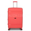 Набор чемоданов Франция (L M S XS+BC-5шт) полипропилен коралл/Snowball, фото 17