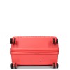 Набір валіз Франція (L M S XS+BC-5шт) поліпропілен корал/Snowball, фото 25
