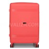 Набір валіз Франція (L M S XS+BC-5шт) поліпропілен корал/Snowball, фото 18