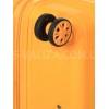 Набір валіз Франція (L M S XS+BC-5шт) поліпропілен жовтий/Snowball, фото 25